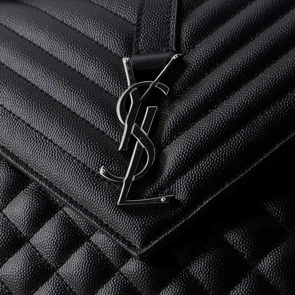 Saint Laurent Classic Envelope Satchel #149749S19B - Picture 7 of 9